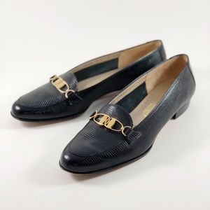 Salvatore Ferragamo Leather Loafers